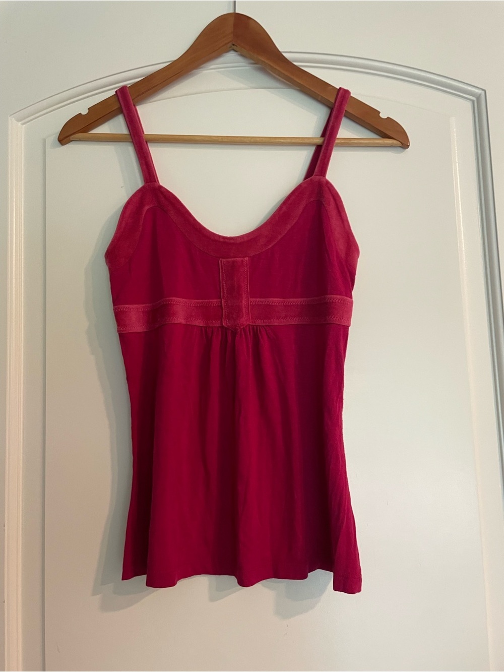 Banana Republic Women's Y2K Fuchsia  Tank Top